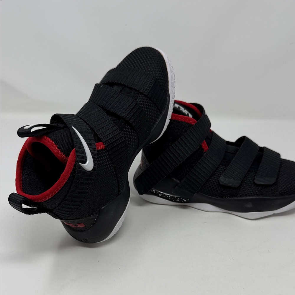 Kids Black and Red Athletic Sneakers - Brand Unknown